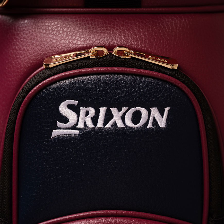 Summer Major Stand Bag,Wine/Navy image number null