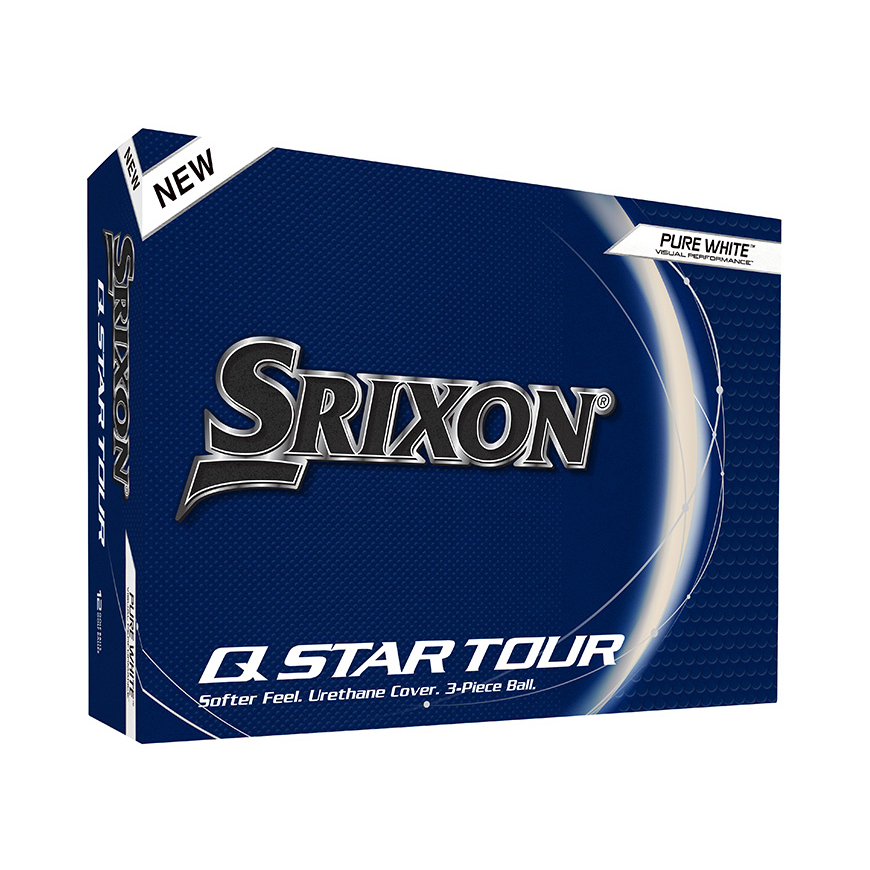 Q-STAR TOUR Golf Balls,Pure White image number null