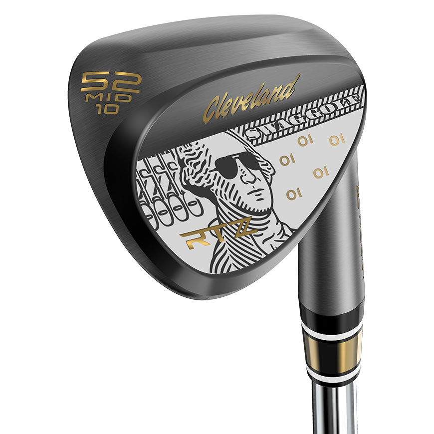 Cleveland x SWAG Treasury Collection RTZ Black Satin Wedge, image number null