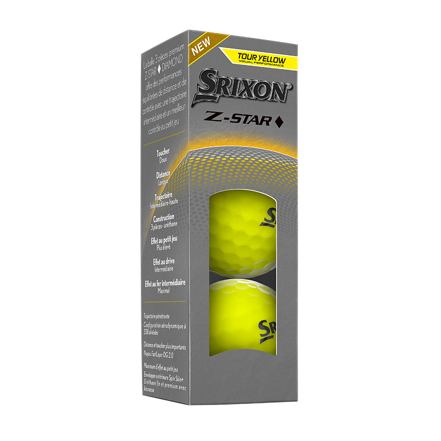 Z-STAR DIAMOND Golf Balls,Tour Yellow image number null