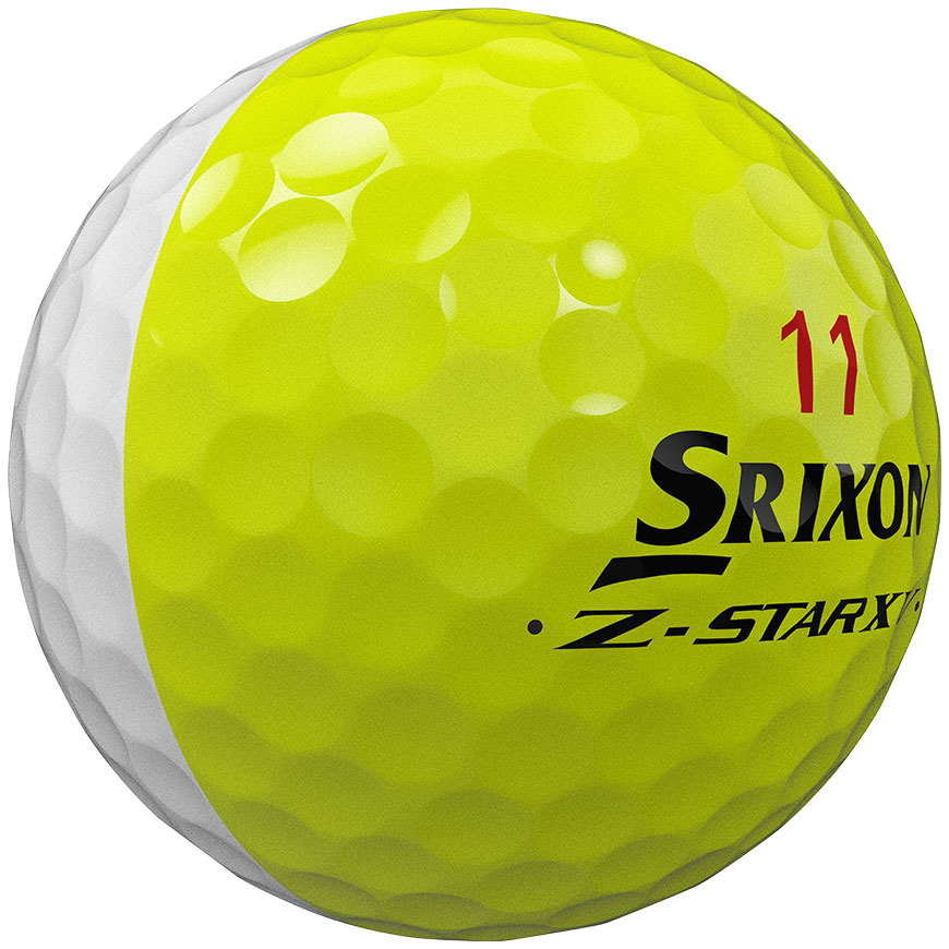 Z-STAR XV DIVIDE Golf Balls,White / Tour Yellow image number null
