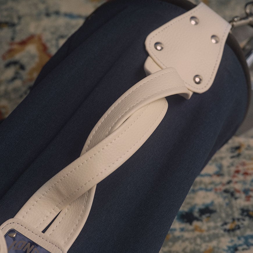 Retro Sunday Bag by Jones Sports Co.,Navy/White image number null