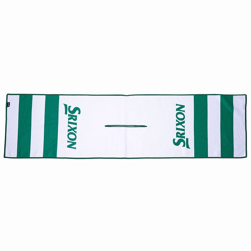 Spring Collection Towel,White/Green