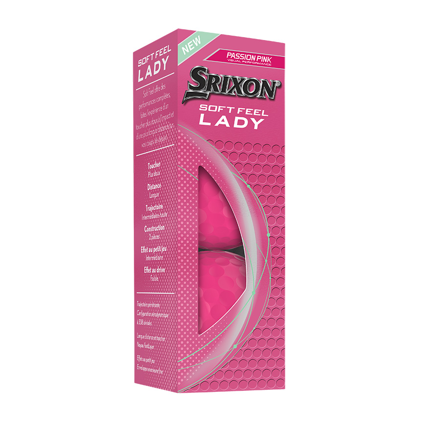 SOFT FEEL LADY Golf Balls,Passion Pink image number null