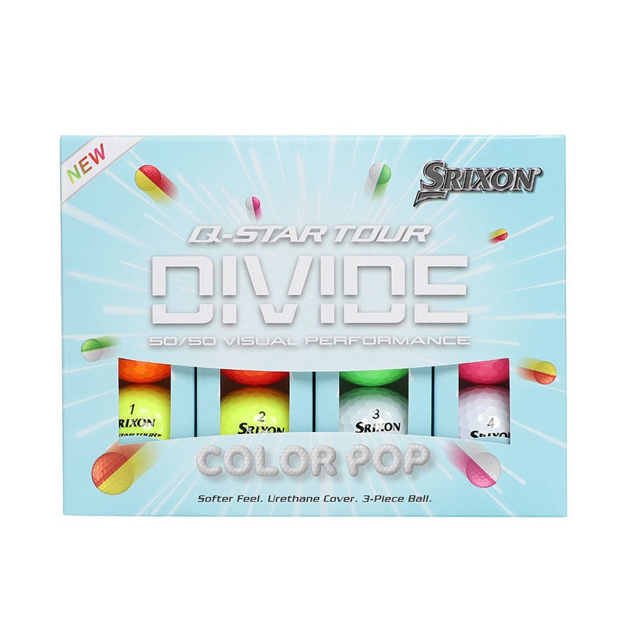 Q-STAR TOUR DIVIDE Golf Balls,