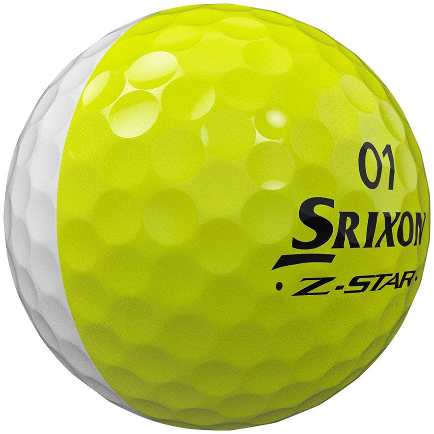 Z-STAR DIVIDE Golf Balls,White / Tour Yellow image number null
