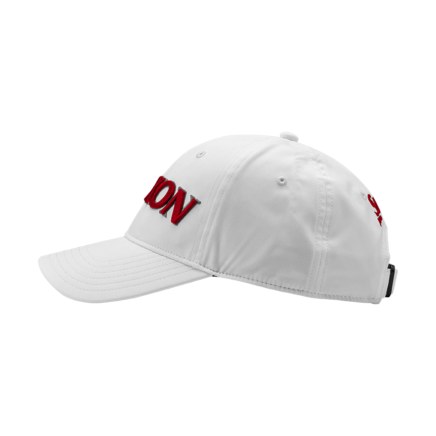 Authentic Unstructured Cap,White/Dark Red image number null